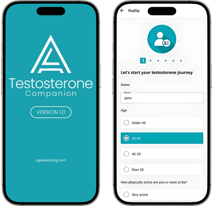 Testosterone Tracking Mobile App